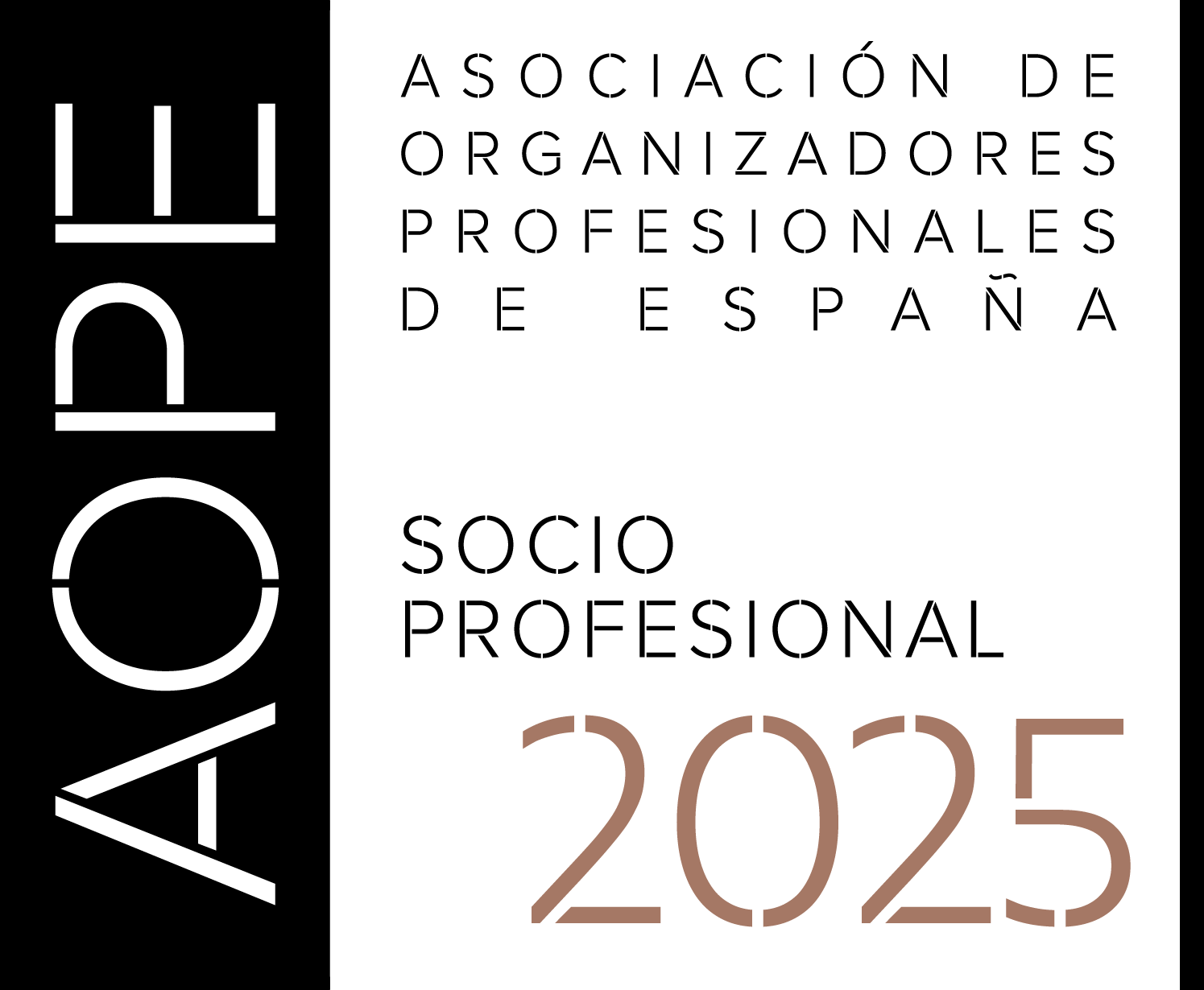 SELLO SOCIO PROFESIONAL AOPE 2025