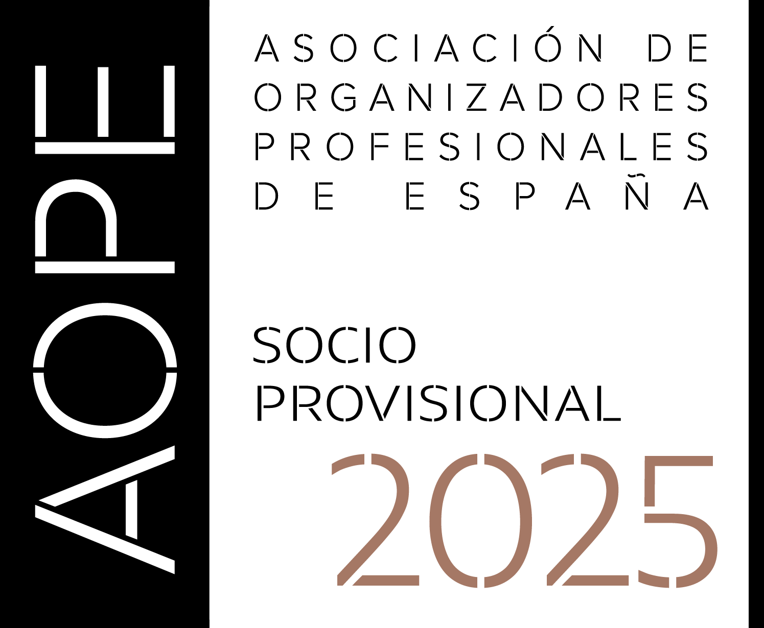 SELLO SOCIO PROVISIONAL AOPE 2025
